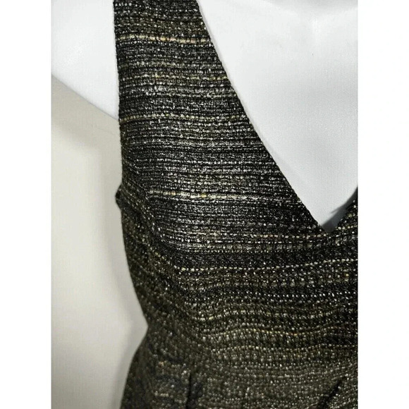 Anthropologie Moulinette Soeurs Dress Women Sz 4 Tweed Sheath Sleeveless - Picture 2 of 9